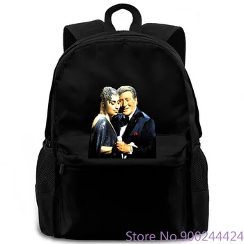 

Lady Gaga Tony Bennett Cheek To Cheek Tour Mens Black Homme women men backpack laptop travel school adult student