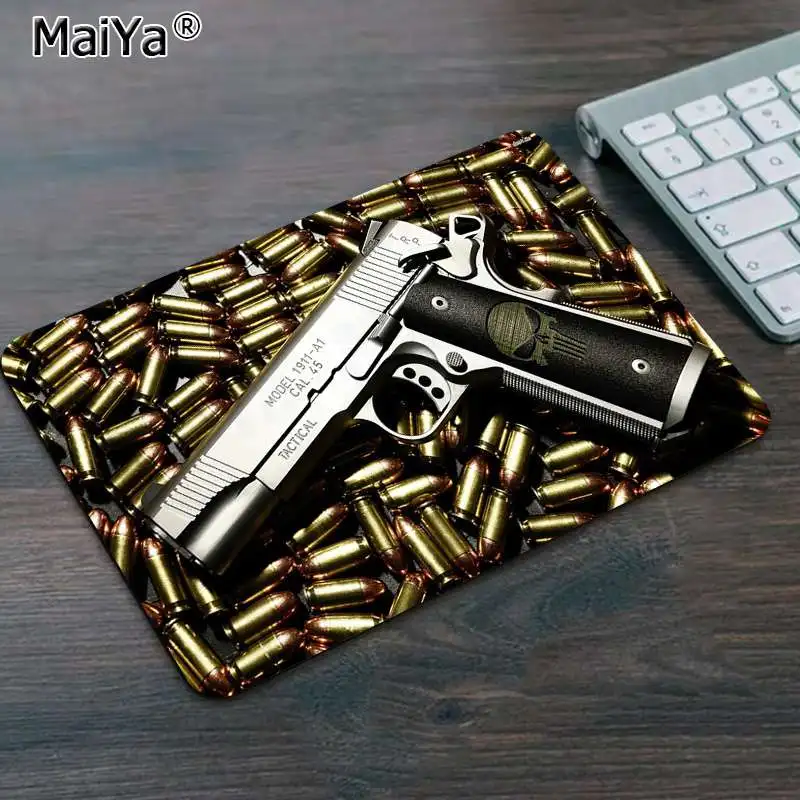Maiya Новые поступления пулемет 169 Блокировка края коврик для мыши игровой резиновый ПК компьютерный игровой коврик для мыши