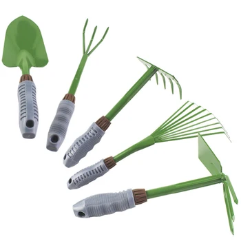 

Promotion! Five-Piece Gardening Tools Potted Flower Shovel Dual-Purpose Shovel Scorpion Seed Garden Tool Set Removing Potted Pla