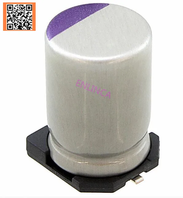 

30 шт./лот 10SVP330M 10 в 330 мкФ твердый конденсатор ALUM POLY 330 мкФ 20% 10 в SMD Размер 8*12 мм 20%