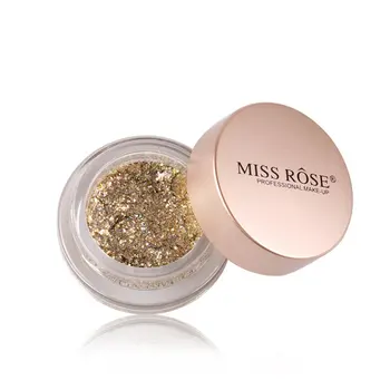 

MISS ROSE Eyeshadow Palette Diamond Shimmer Glitter Powder Eye Shadow Palette Shiny Sequined Eyeshadow Beauty Cosmetic Makeup