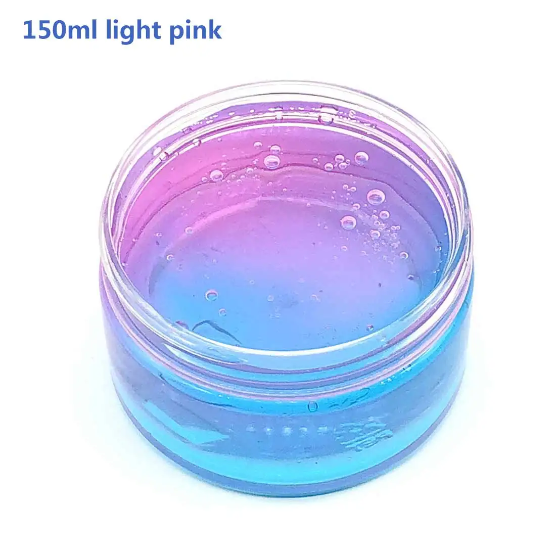 150ml pink and blue Слизь глина разбрызгивает для наполнителя для слизи DIY Поставки конфеты бутафорский торт десерт грязь украшения игрушки аксессуары - Цвет: 150ml pink and blue