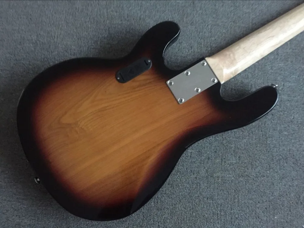 Новинка+ завод+ Винтаж золотистая отделка выглядит Басс гитара Music Man stingray 5 бас Эрни бас Music Man, электронная бас