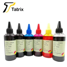 Чернила для заправки картриджей Canon серии Tatrix, чернила для фотостудии Canon для рабочего стола/Все-в-одном принтере. 100 мл каждого цвета