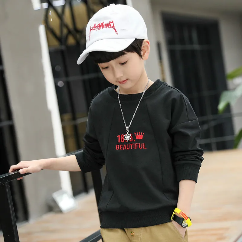 

Boys' Long Sleeve T-shirt Children's Spring and Autumn T Shirt 2020 Spring New Korean Version T-SHIRT