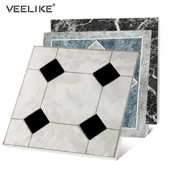 

Stone Texture Floor Ceramic Tiles Sticker Kitchen Waterproof Wall Stickers Bathroom Self Adhesive Ground Wallpapers Room Decor