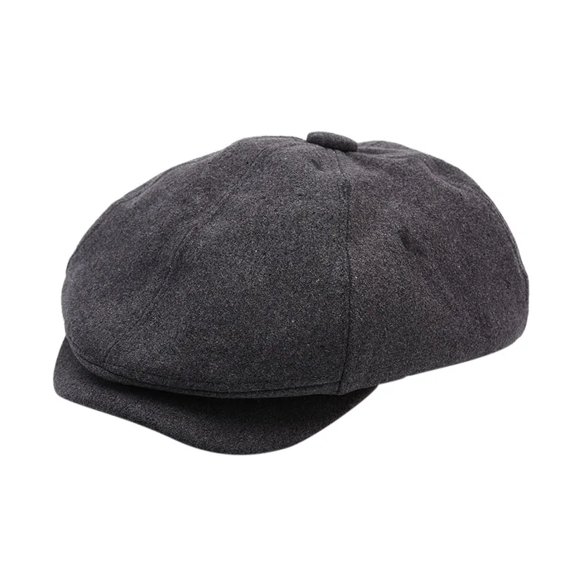 Мужская саржевая хлопковая кепка шестиклинка кепка газетчика женская шапка для мальчика s ретро большие шапки мужской чёрный берет