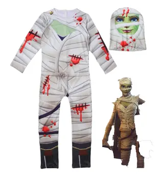 

2020Halloween Kids Scary Costume Clothes Boys Girls Spooky Fancy Dress Children Halloween Costumes Zombie Mummy Cosplay Clothing