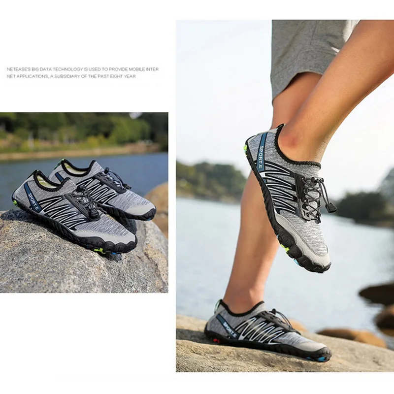 

Mens Women Water Shoes Barefoot Quick Dry for Outdoor Diving Aqua Sports Beach BHD2