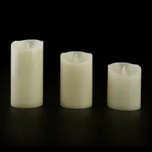 3 шт/набор мерцающий беспламенный светодиодный светильник для чая мерцающий светильник для чая^ E