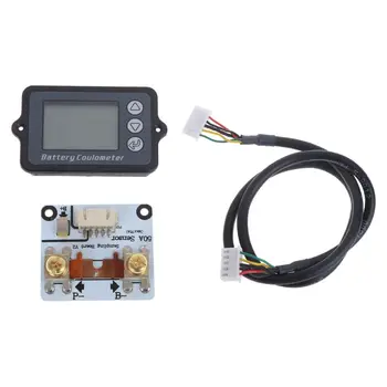 

DC 8-80V 50A Battery Coulometer TK15 Battery Tester for LiFePo Coulomb Counter 35ED