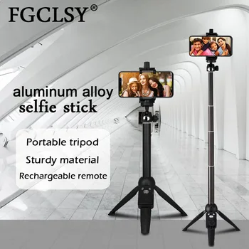 

FGCLSY 3 in 1 Wireless Bluetooth Selfie Stick Mini Tripod Extendable Foldable Monopod With Wireless Remote For iOS Android