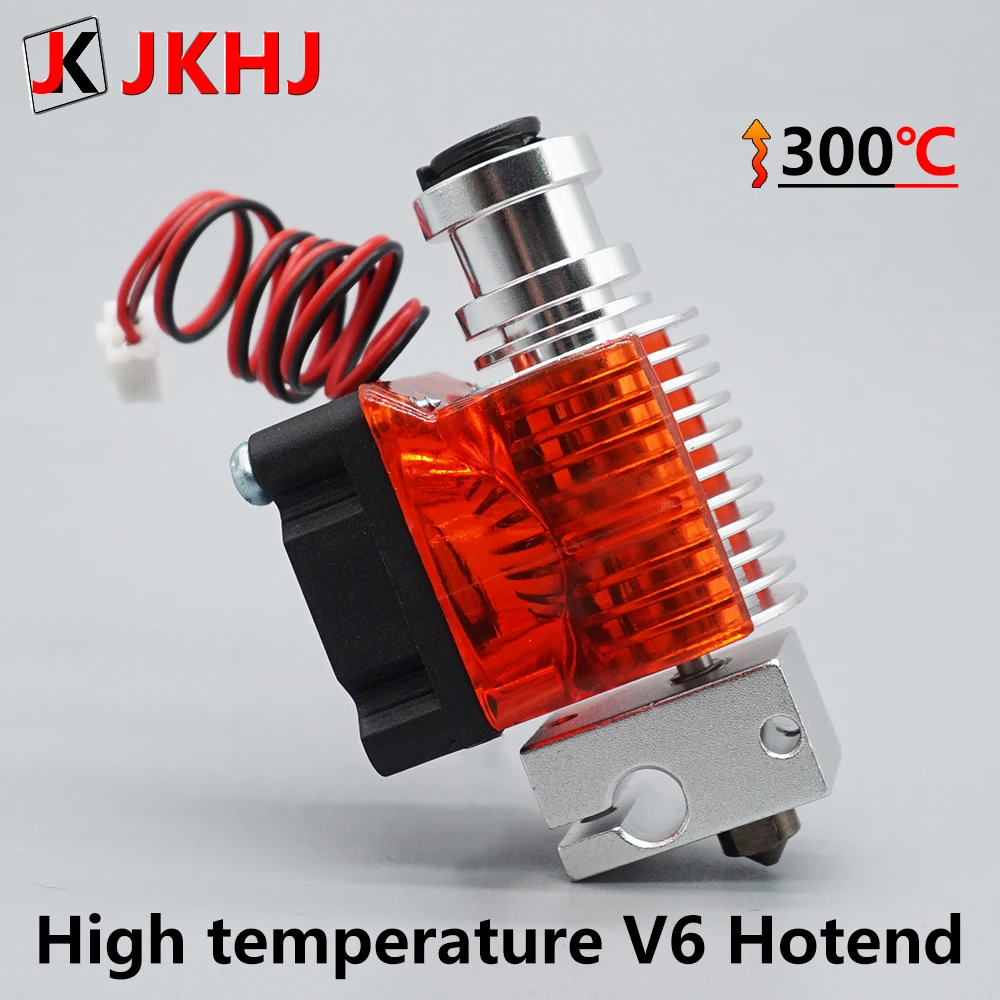 d V6 Hotendキット高温バージョン300度3dプリンタ部品0 4 1 75ミリメートルj ヘッドリモート押出機12v 24vホットエンド 3d Printer Parts Accessories Aliexpress