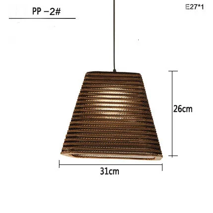 B Loft Paper Chandelier Coffee Shop Bar Honeycomb Lamp Indoor house Kitchen Dining room Retro Vintage Hanginglamp Fixtures - Цвет абажура: B