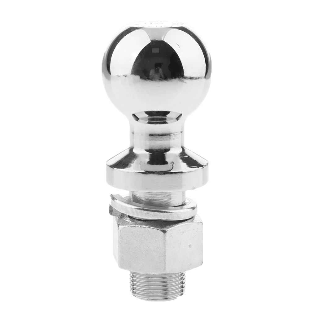 Trailer Hitch Ball in Chrome - Gross Load 6000lbs Ball 2-5/16'' Shank 1''
