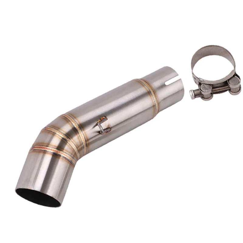 Slip On For SUZUKI GSX-S750 BK750 GSR750 GSX S750 2017-2020 Motorcycle Exhaust Systems Escape Moto Modified DB Killer Link Pipe - Image 2