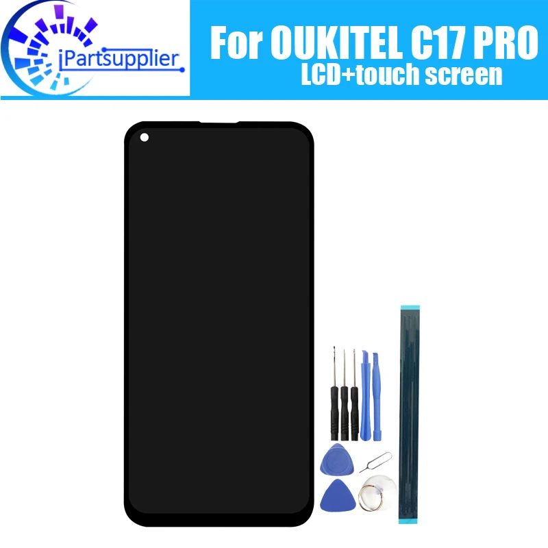 6,3 дюймов OUKITEL C17 PRO ЖК-дисплей+ сенсорный экран протестированный ЖК-дигитайзер стеклянная панель Замена для OUKITEL C17 PRO