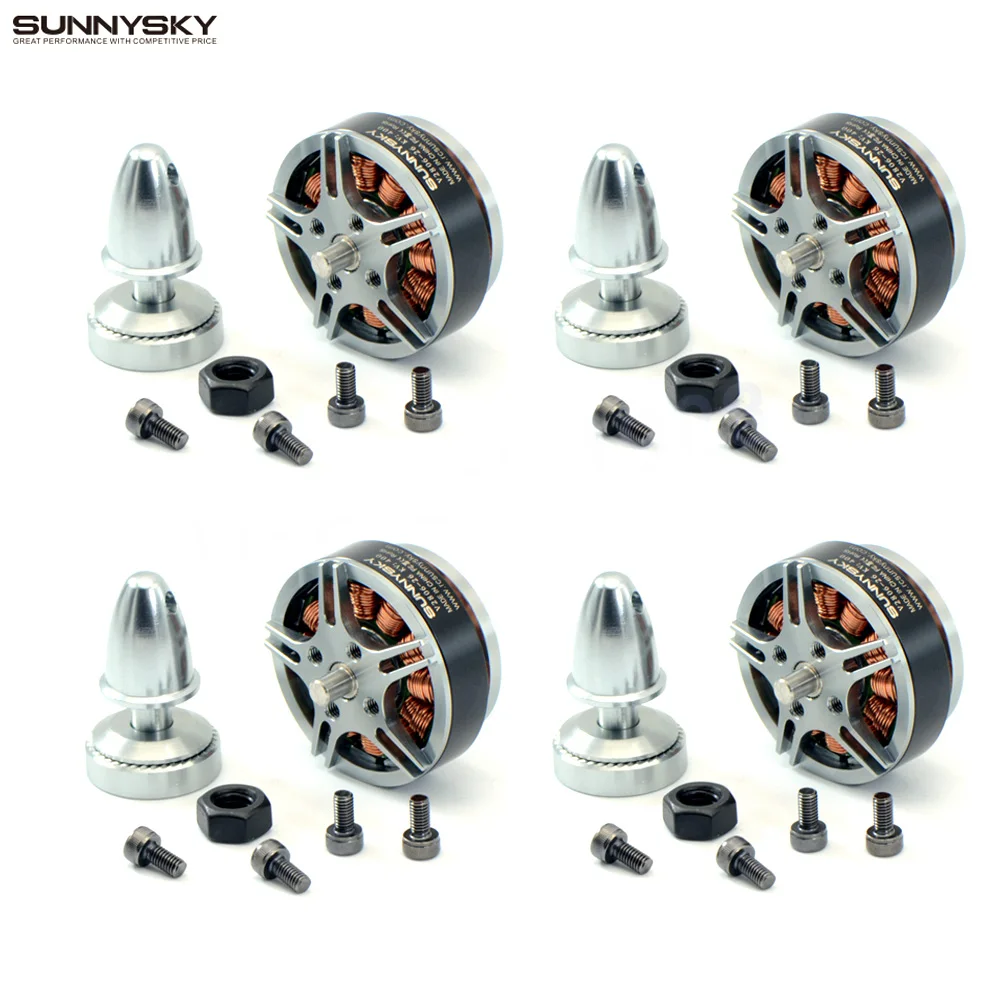 4 компл./лот Sunnysky V2806 400kv 650KV дисковый мотор для радиоуправляемой модели летательного аппарата квадрокоптера