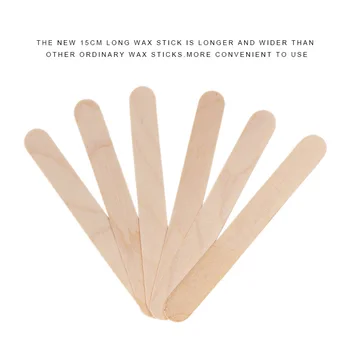

Lidan Wax Stick 50 High-grade Birch Beauty Mask Wax Stick Disposable Tongue Stick Wax Kit Women Hair Remover Fan +3% discount
