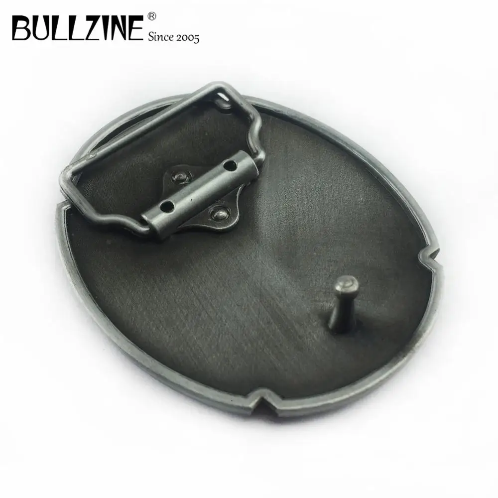 Пряжка для ремня Bullzine в Западном бирюзовом цвете с отделкой из оловянного FP 03673