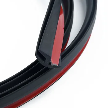 

1pc Rubber Car Exterior Windshield Moulding Seal Trim Strips Guard Protection