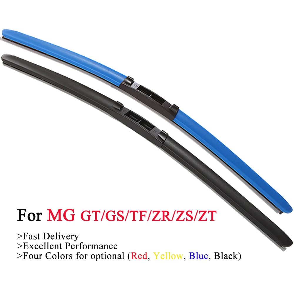 

HESITE Yellow Hybrid Wiper Blades For MG GT GS TF ZR ZS ZT Car Accessories 2005 2016 2017 2018 2019 2020 Front Windshield Wipers