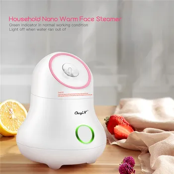 

Fruit Vegetable Face Steamer Spa Facial Beauty Machine Skin Care Moisturizing Hot Steam Nano Spray Whitening Mist Humidifier 45