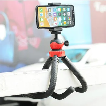 

Portable Cellphone Camera Holder Adapter Fixed Bracket For Live Broadcasting Recording Flexible Tripod Kit Universal Adjustable