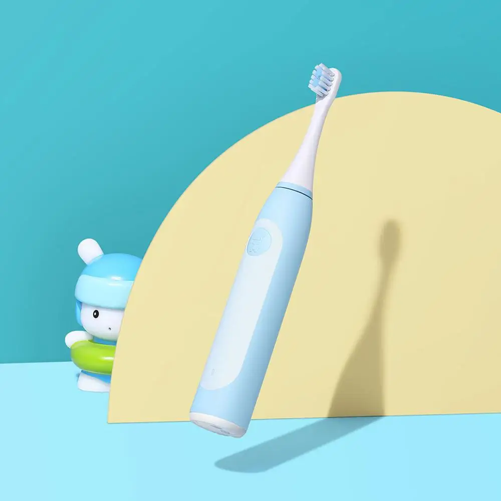 Оригинальная Xiaomi Mi, Детская электрическая зубная щетка, умная, забавная, заботится о детских зубах, Интерактивная аниме, сопроводительная музыка, оповещение о превышении давления