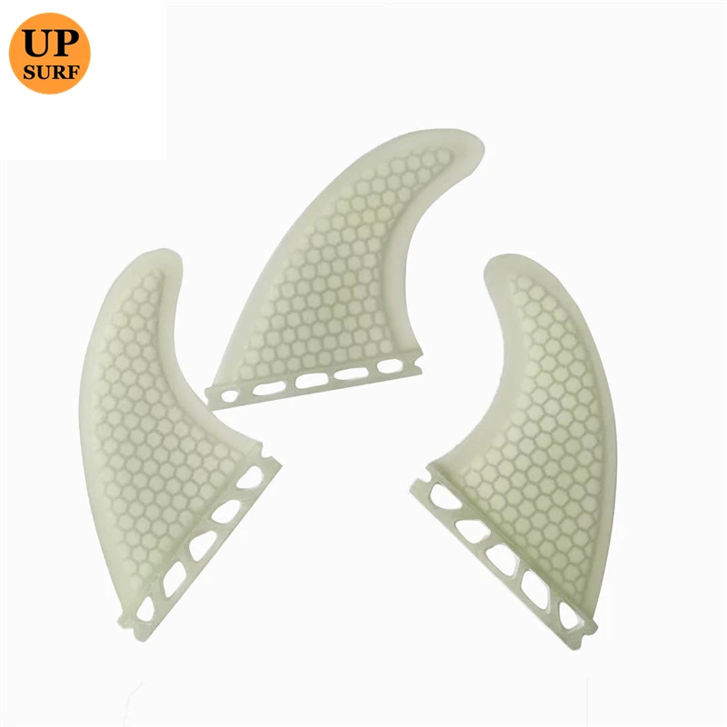 Sup Board  M/L White Color Surfboard Fin Honeycomb Fibreglass Fins Single Tabs Fins Free Shipping