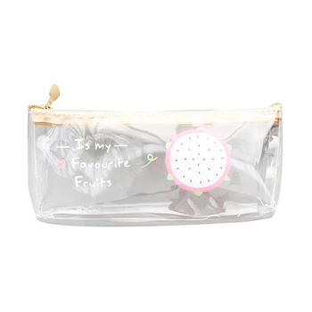 

1 Pcs Kawaii Pencil Case Transparent Pvc School Pencil Box Pencil Case Pencil Bag School Supplies Stationery