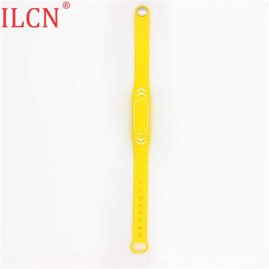 125 кГц ID водонепроницаемые наручные часы с силикагелем Регулируемый брелок Желтый только для чтения Браслет RFID EM4100 TK4100 карта контроля доступа
