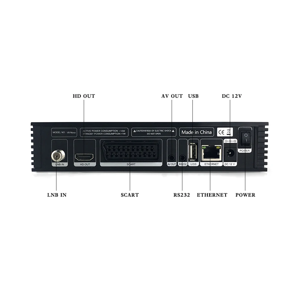 GTMedia V8 Nova DVB-S2 спутниковый ресивер Bulit in wifi 1 год Европа Cccam 7 clines Обновление от Freesat V8 Super tv Receptor