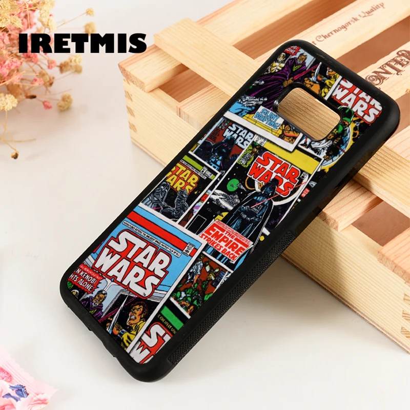 Iretmis S3 S4 S5 Чехол для телефона Samsung Galaxy S6 S7 S8 S9 edge plus Note 3 4 5 8 9 Star Wars Collage Edition дизайн |