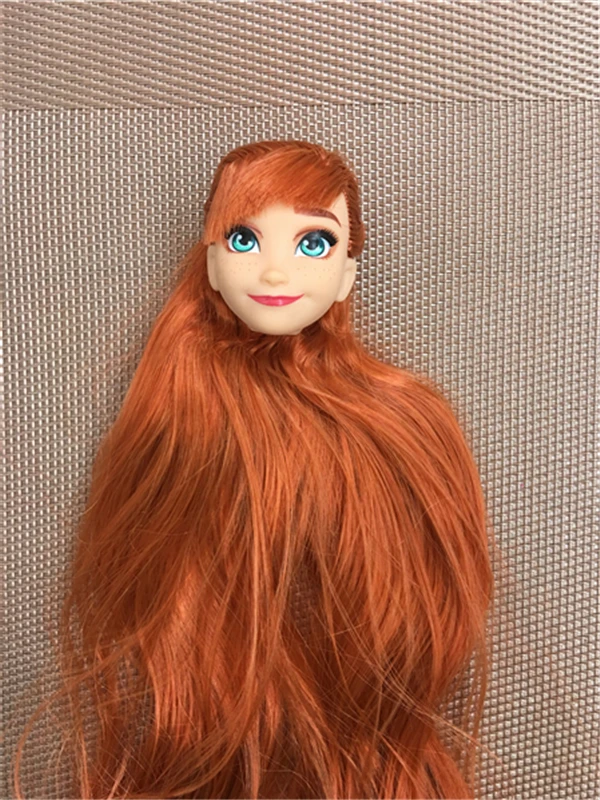 muñeca de pelo rojo disney