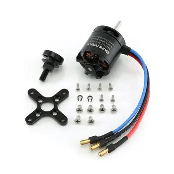 

1pcs SunnySky X2216 2216 880KV 1100KV 1250KV 1400KV II Outrunner Brushless Motor For RC Models 3D airplane