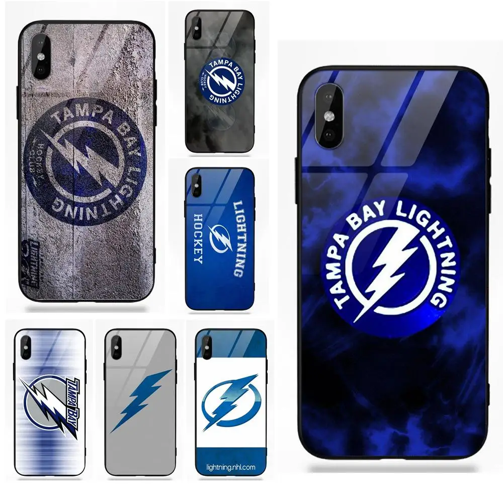 Tampa Bay Lightnings для Redmi 5 Note 5A 6 Galaxy S8 S9 Plus huawei Honor 7X P20 Lite mate 10 Pro закаленное стекло Coque