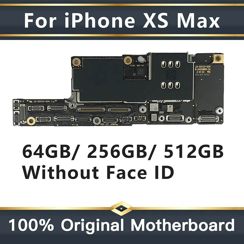 Материнская плата для iPhone XS MAX две и одна SIM-карта с/без идентификации лица iCloud iphone