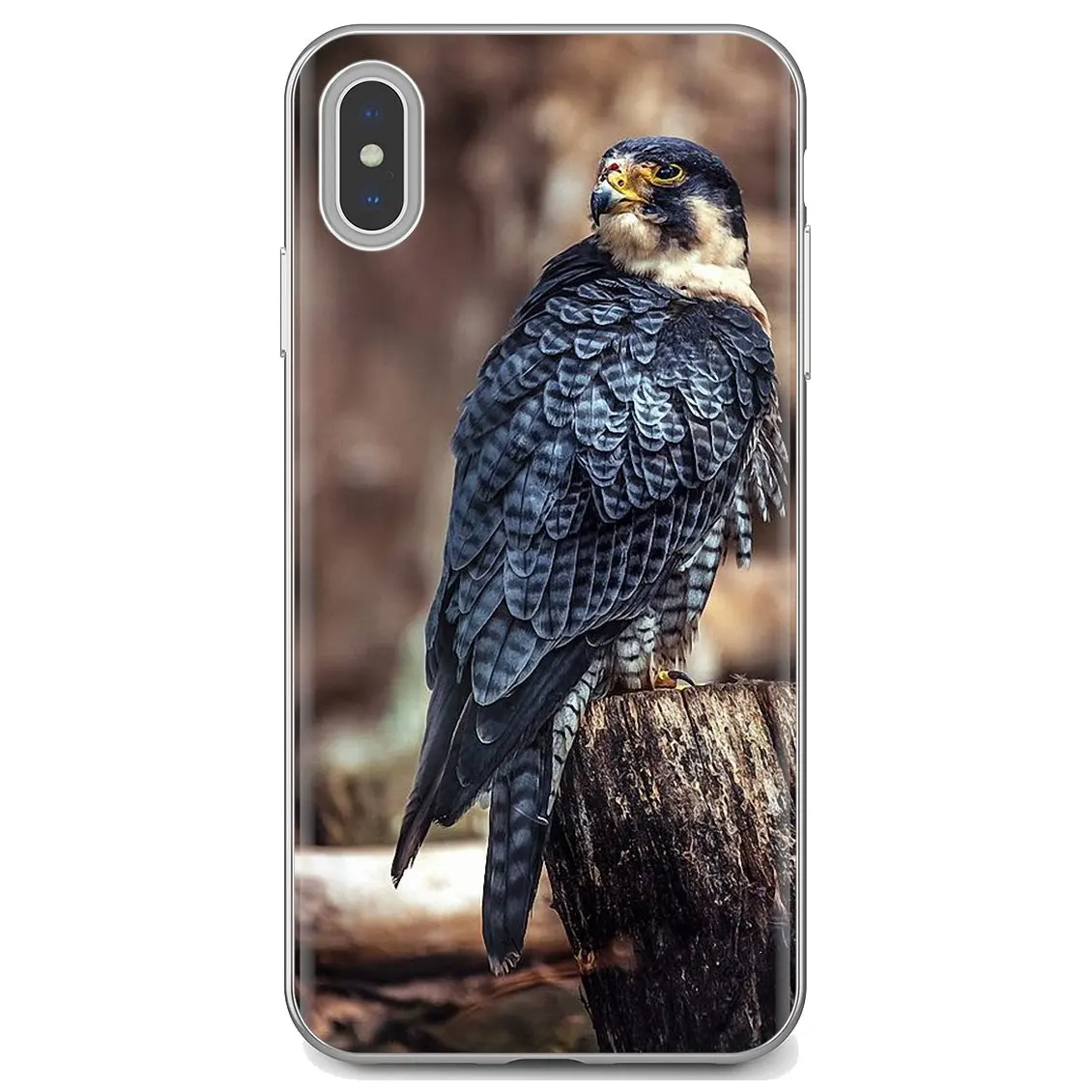 case for xiaomi For Huawei Y6 Y5 2019 For Xiaomi Redmi Note 4 5 6 7 8 Pro Mi A1 A2 A3 6X 5X 7A Peregrine Falcon fastest animal Birds Soft Cover xiaomi leather case case Cases For Xiaomi