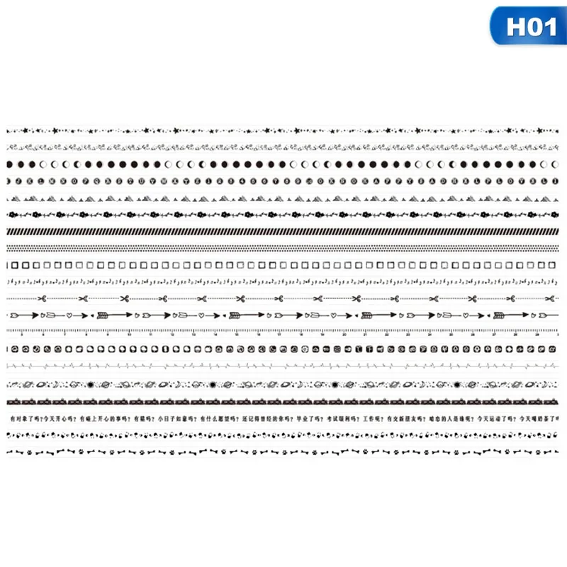 20 шт./партия цветная эстетика серия Цвет Тонкий Васи Маскировочная лента Набор бумажных наклеек Скрапбукинг Канцелярские Декоративные ленты