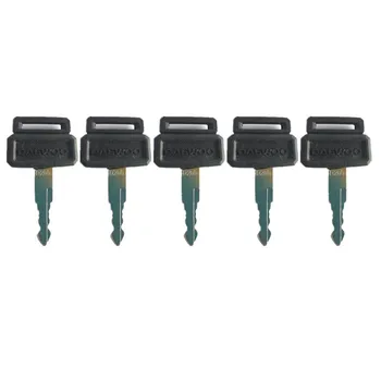 

5Pc For Daewoo Doosan Excavator Heavy Equipment Ignition Key W/ Logo D200