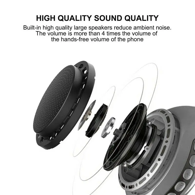  U6 Wrist Watch Bluetooth Speaker Card with Radio FM Portable Outdoor Sports Running LED Colorful 32