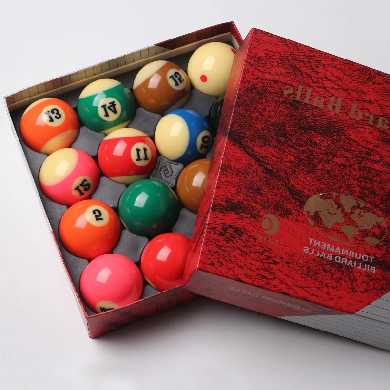 57.2mm 2.25" 8 Ball Whole Set Of Nine Balls Billliard Accessories Pool Balls High Quality Popular Billiard Ball