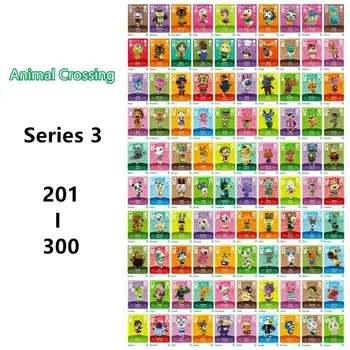 

(201-300) Series 3 100pcs Animal Crossing Villagers New Horizons NFC Game Cards Collection Ntag215 Tags For Amiibo Card NS Switc