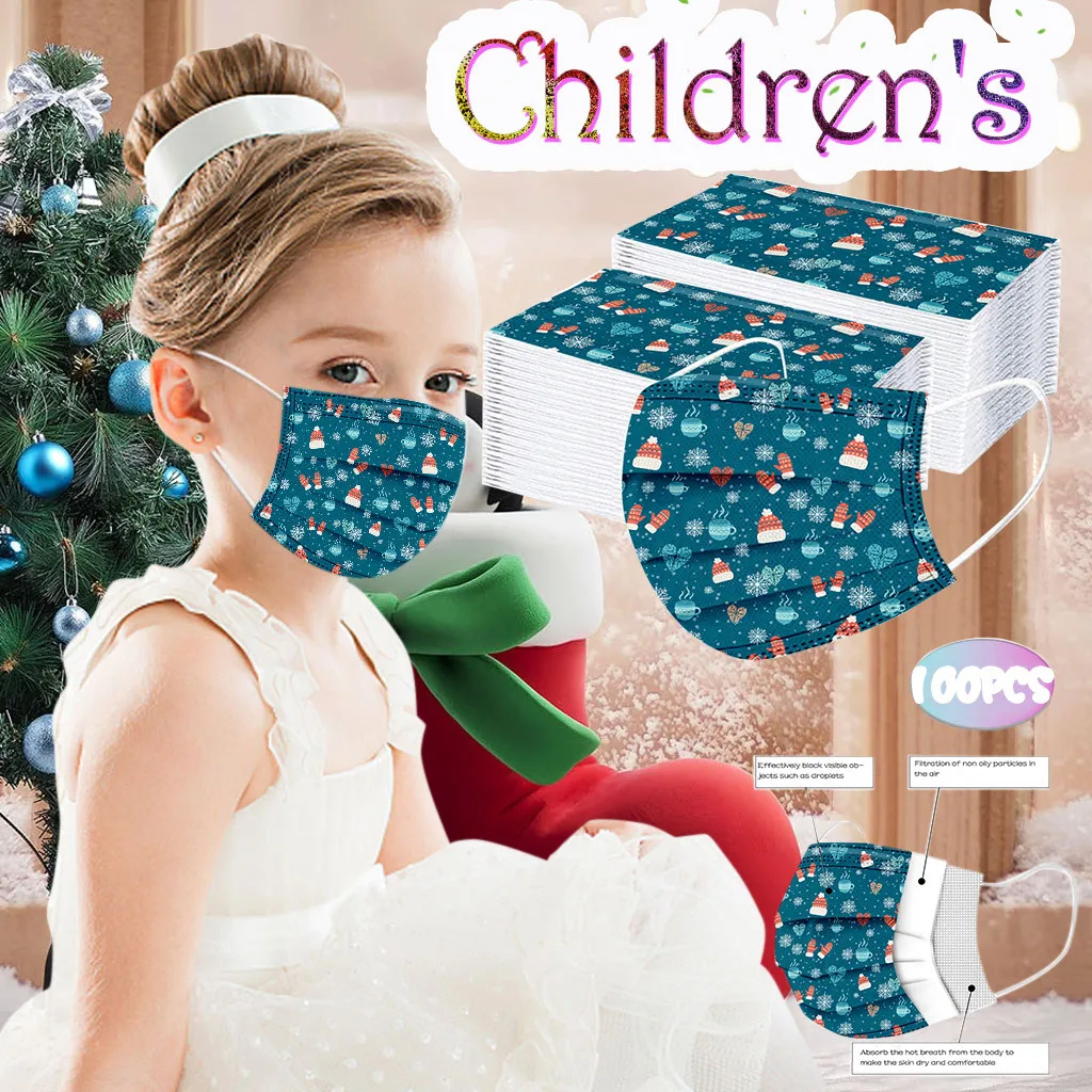 Модные маски с принтом детская маска одноразовая Высококачественная