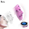 3D Face Mask Lift Massager Electric EMS Vibration Tightening Device Skin Rejuvenation Anti-Wrinkle Acne Removal Magnet Beauty 1