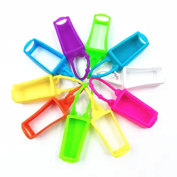 

5Pcs/Lot 30ml Mini Cute Empty Bottle Portable Traveling Refillable Bottle Silicone Hand Sanitizer Perfume Holder Bath And Body