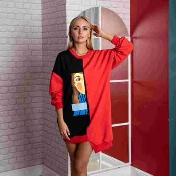 

Atoff home dress p 735 (black + red)