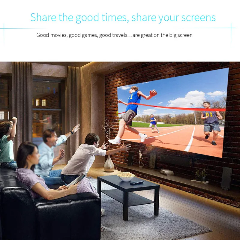 K4 WiFi приемник дисплей экран проектор 600 МГц 1920*1080P для Android AirPlay прочный и практичный в использовании
