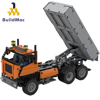 

MOC Compatible Lepining City Fire Fighting Transport Dumper Excavator Truck Model Building Blocks Enlighten Toys Children Gift